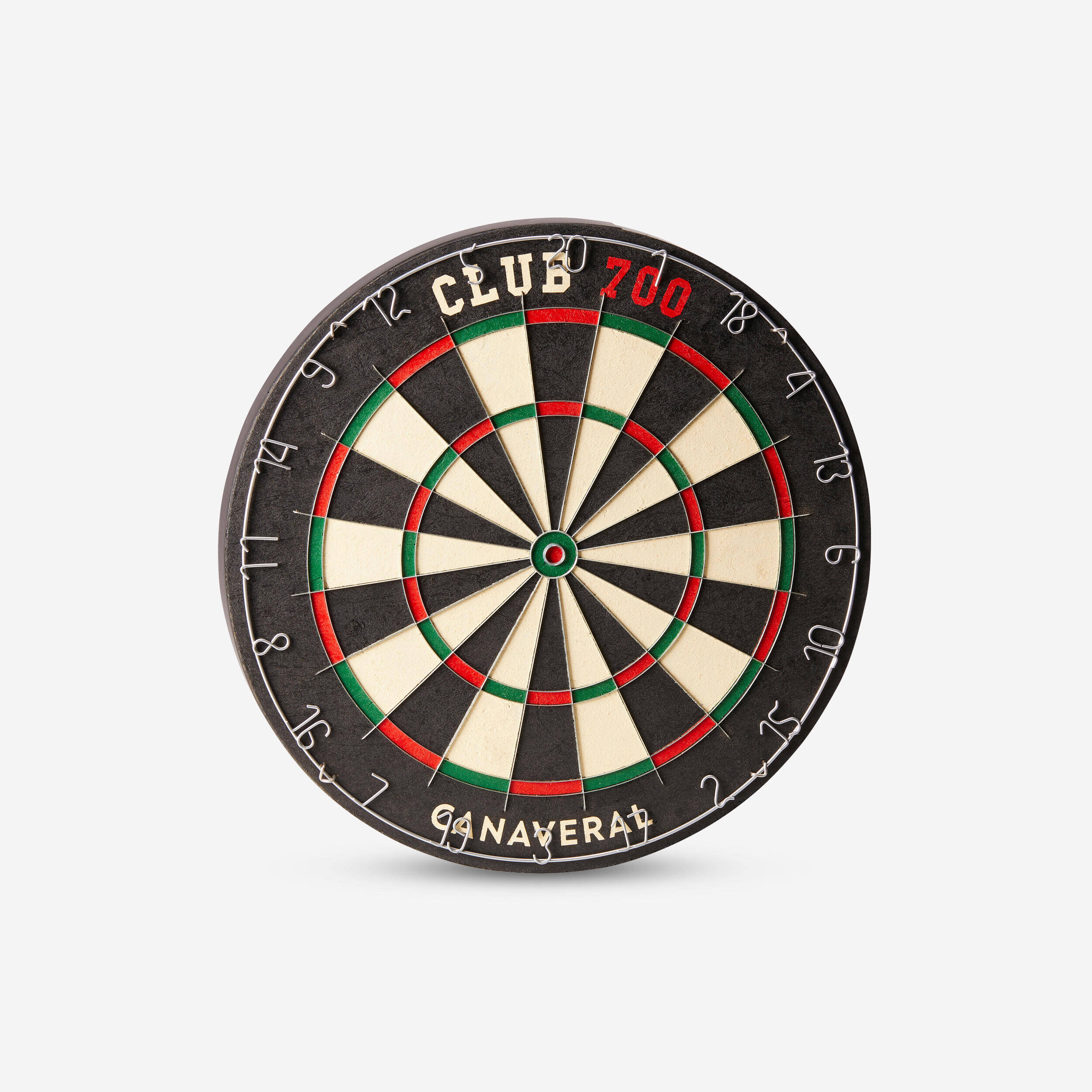 Darts Board Steel Tip Club 700 Black and Red