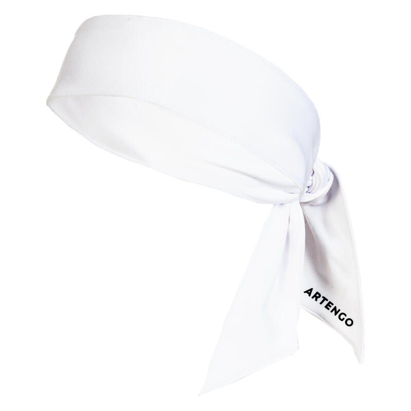 網球頭巾–白色