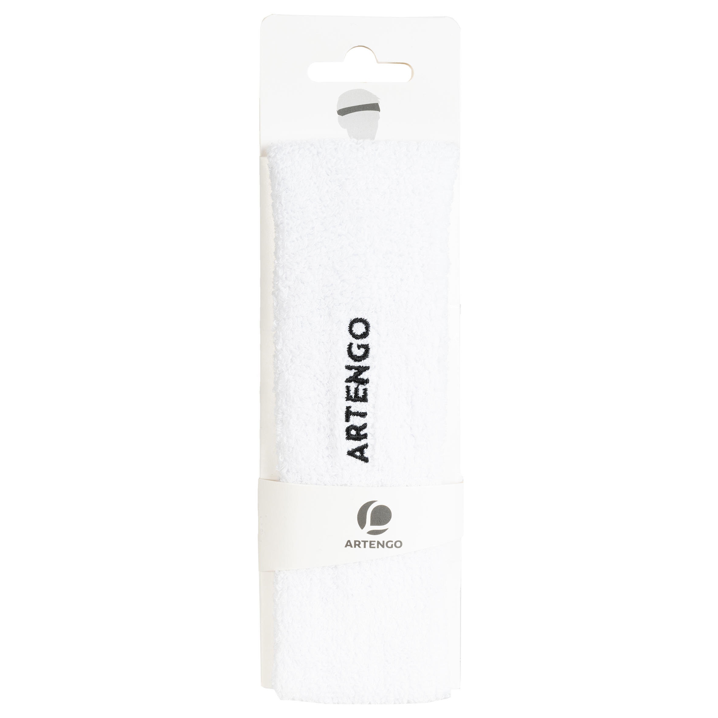 TB 100 Tennis Headband - White - ARTENGO