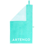 RUČNIK ZA SPORTOVE S REKETOM 100 TIRKIZNO/BIJELI