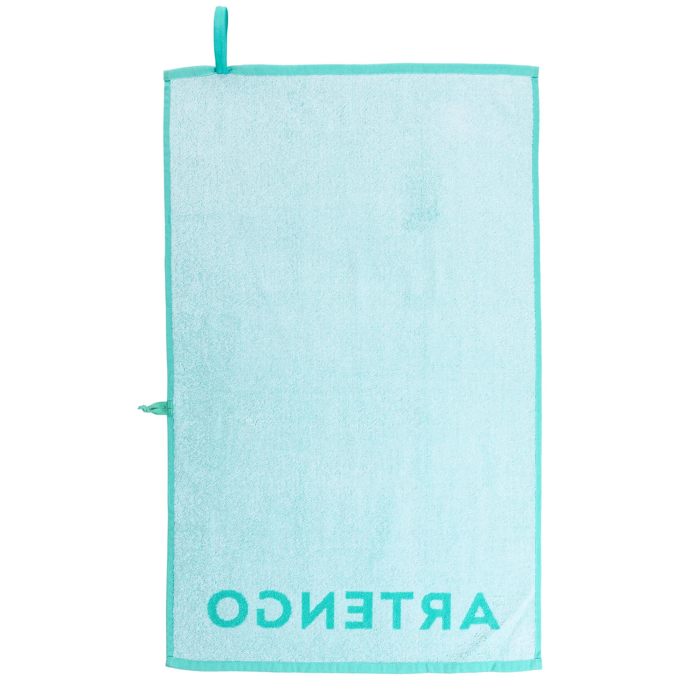 Tennis Towel TS 100 - Turquoise/White 3/3