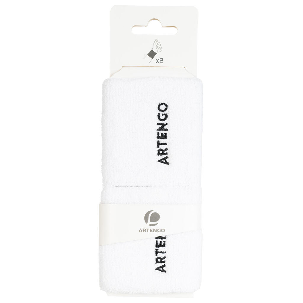 TP 100 Tennis Wristband - White