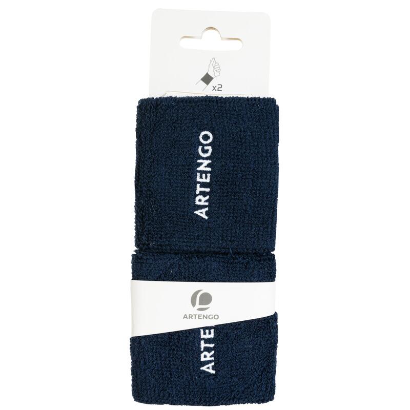 Polsband voor tennis Artengo TP 100 marineblauw