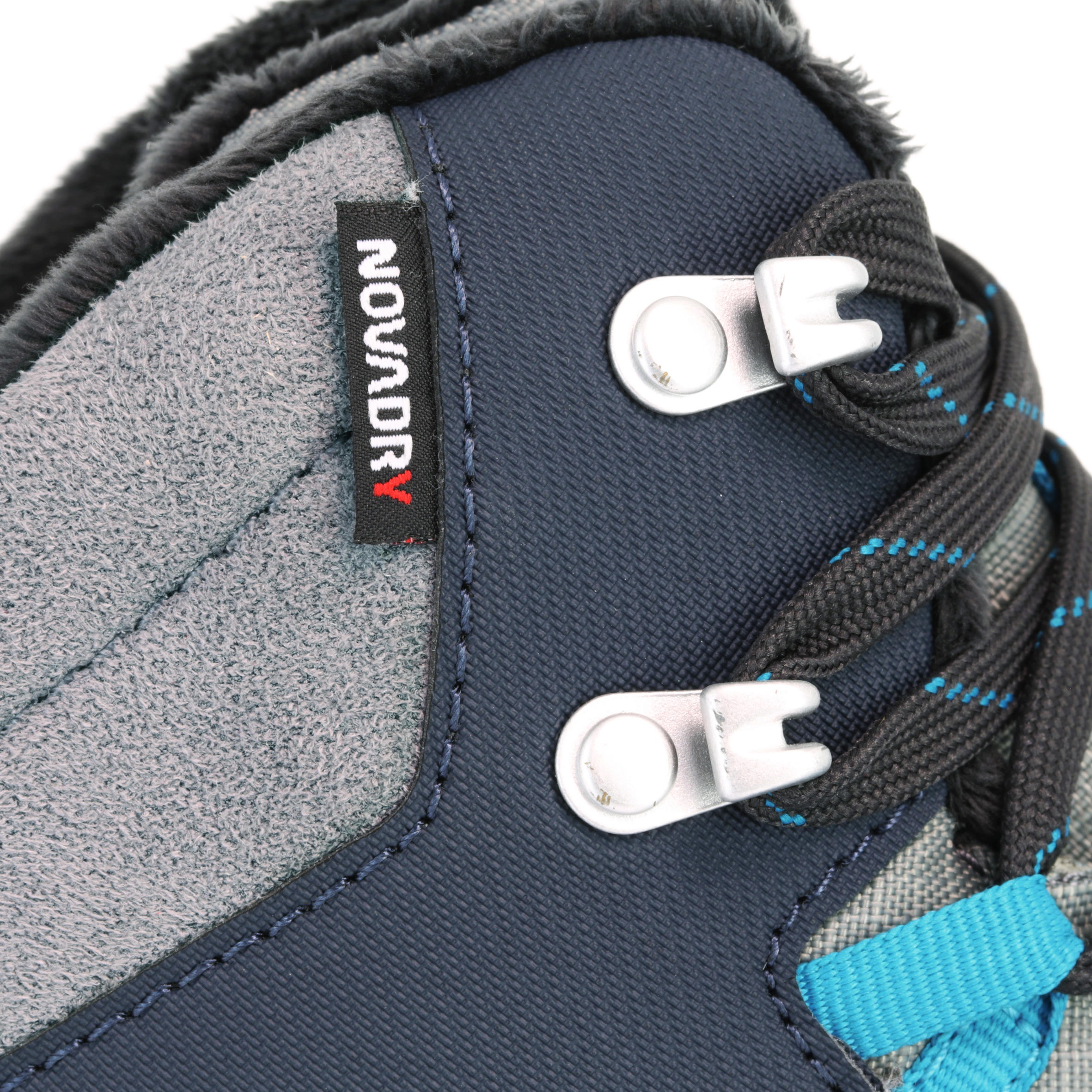 Forclaz 500 Warm Waterproof Men's Hiking Boots - Blue 3/15
