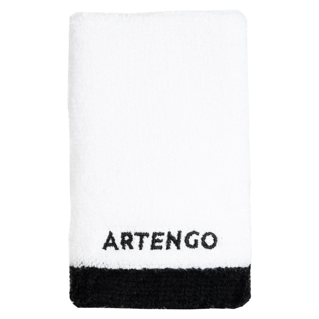 TP 100 XL Tennis Wristband - White/Black