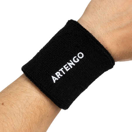 TP 100 Tennis Wristband - Black