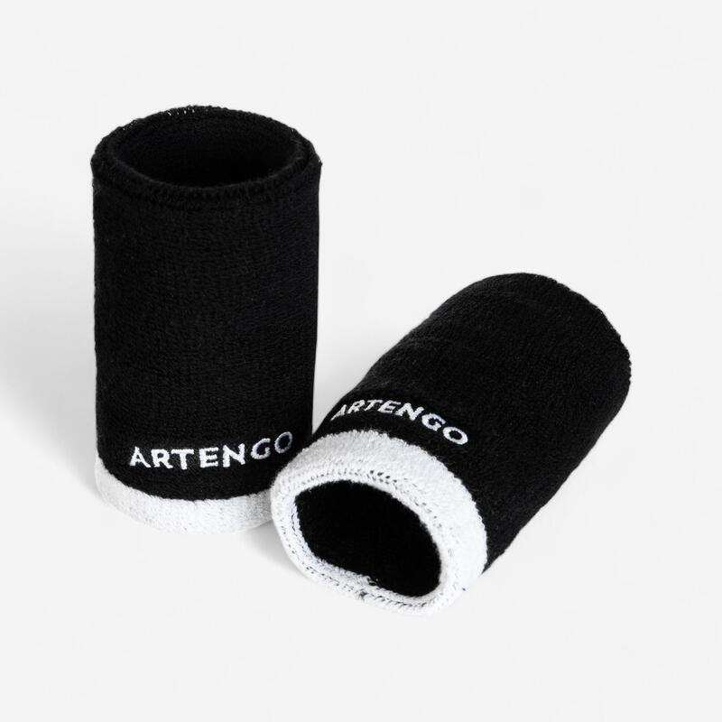 TP 100 XL Tennis Wristband - Black/White TP 100 XL Tennis Wristband - Black/White