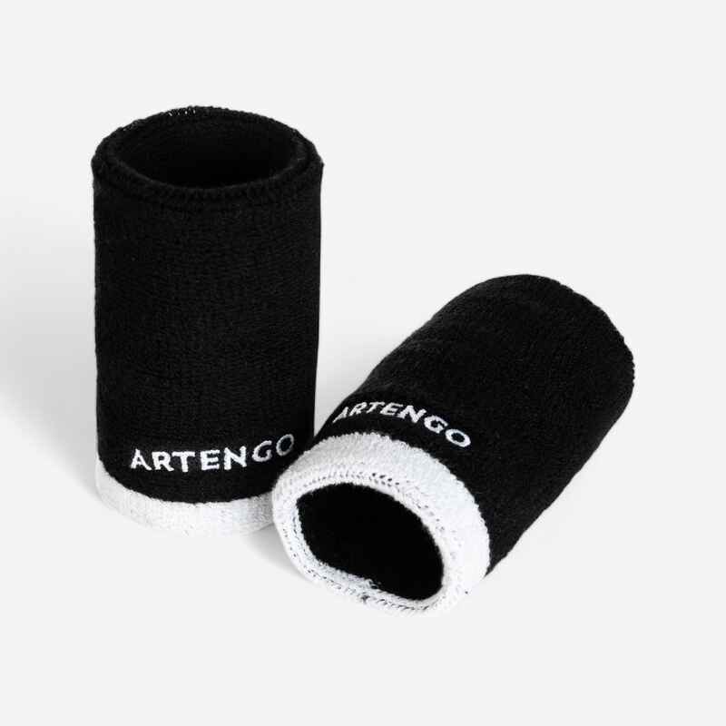 Schweißband TP 100 XL Tennis Handgelenk schwarz/weiss Schweißband TP 100 XL Tennis Handgelenk schwarz/weiss