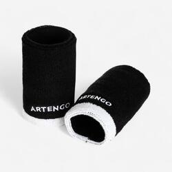 POLSBAND VOOR TENNIS TP 100 XL ZWART/WIT