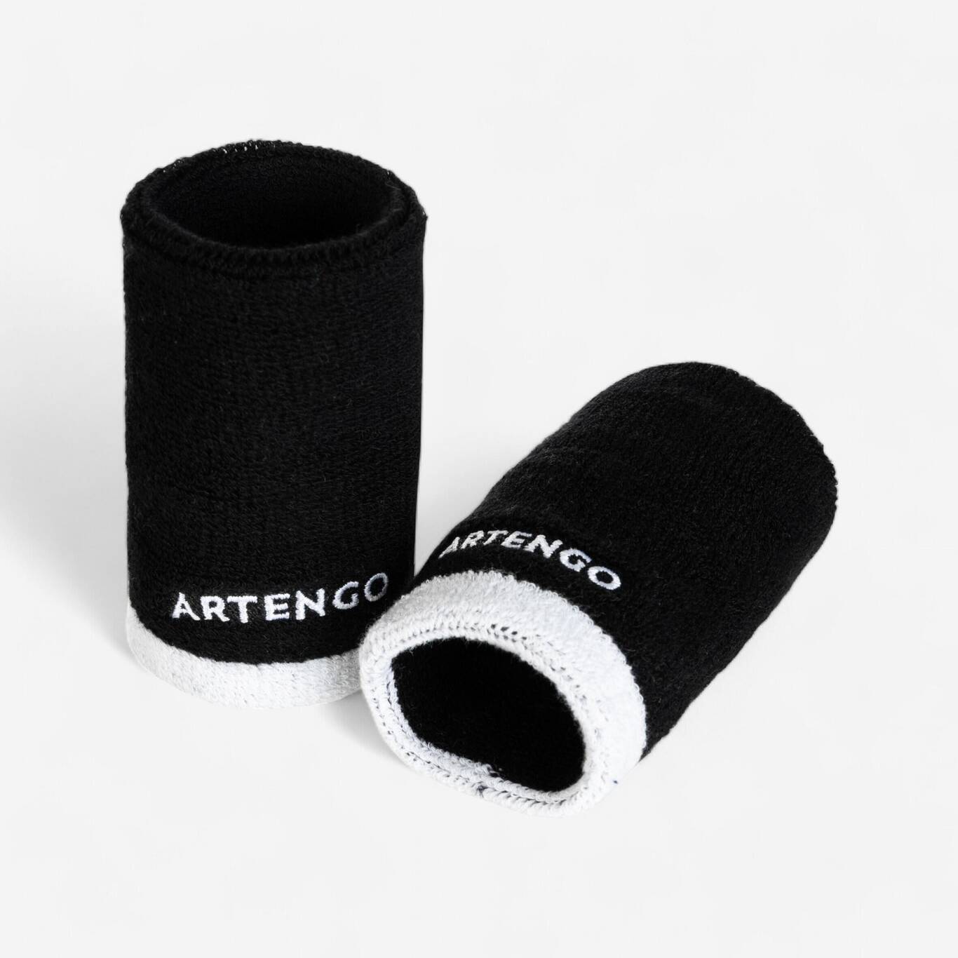 TP 100 XL Tennis Wristband - Black/White