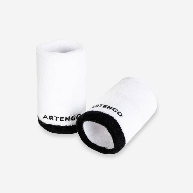 TP 100 XL Tennis Wristband - White/Black