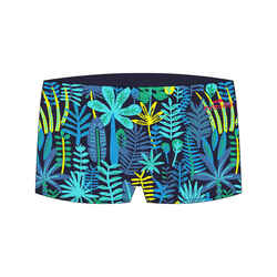 Baby / Kids' Swim Shorts - Blue Jungle Print