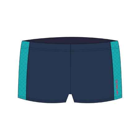Blue baby boy's swim boxers with inserts