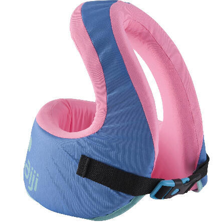 COLETE DE NATAÇÃO SWIMVEST+ AZUL ROSA (15-25 KG)