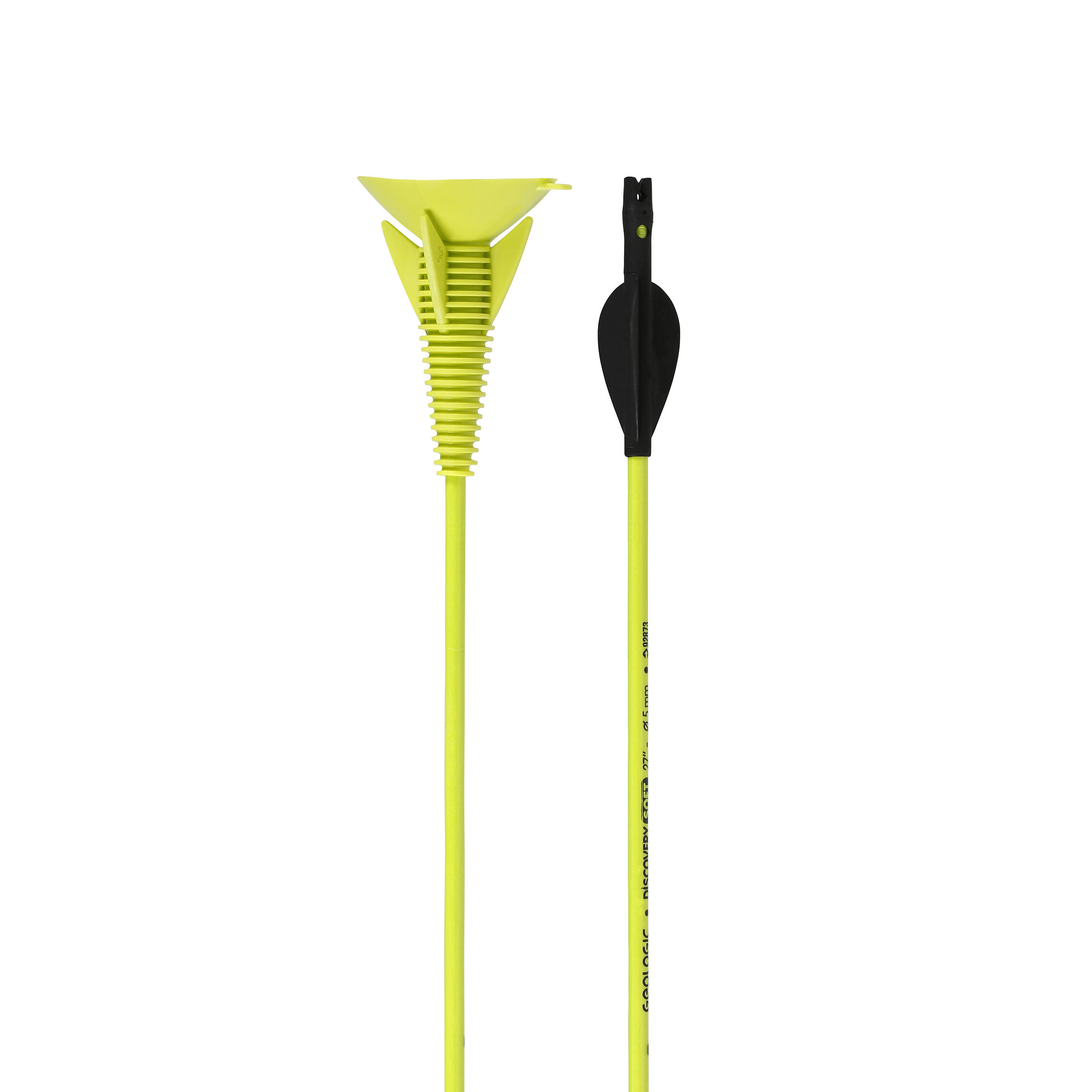 x2 Archery Arrows - Discosoft Green - GEOLOGIC