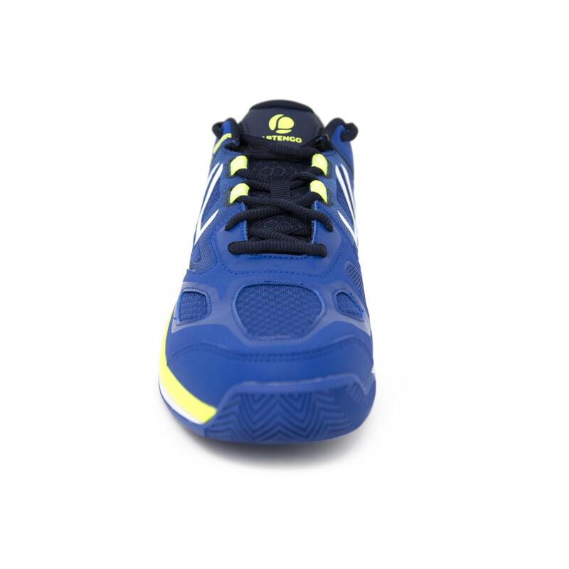 Padelschuhe PS 560 Sportschuhe Herren blau/gelb