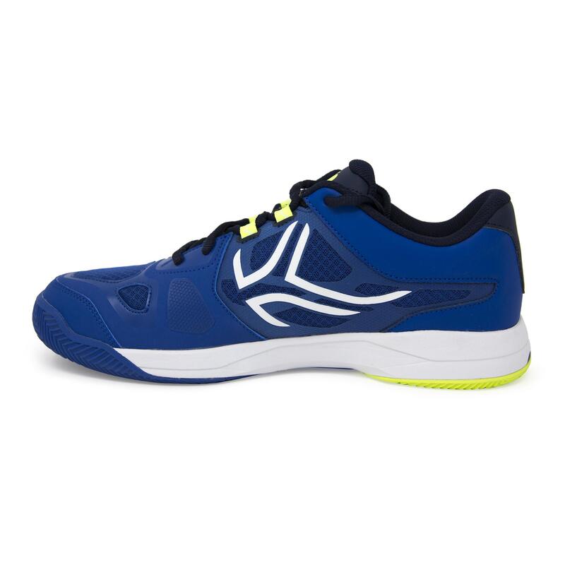 Padelschuhe PS 560 Sportschuhe Herren blau/gelb