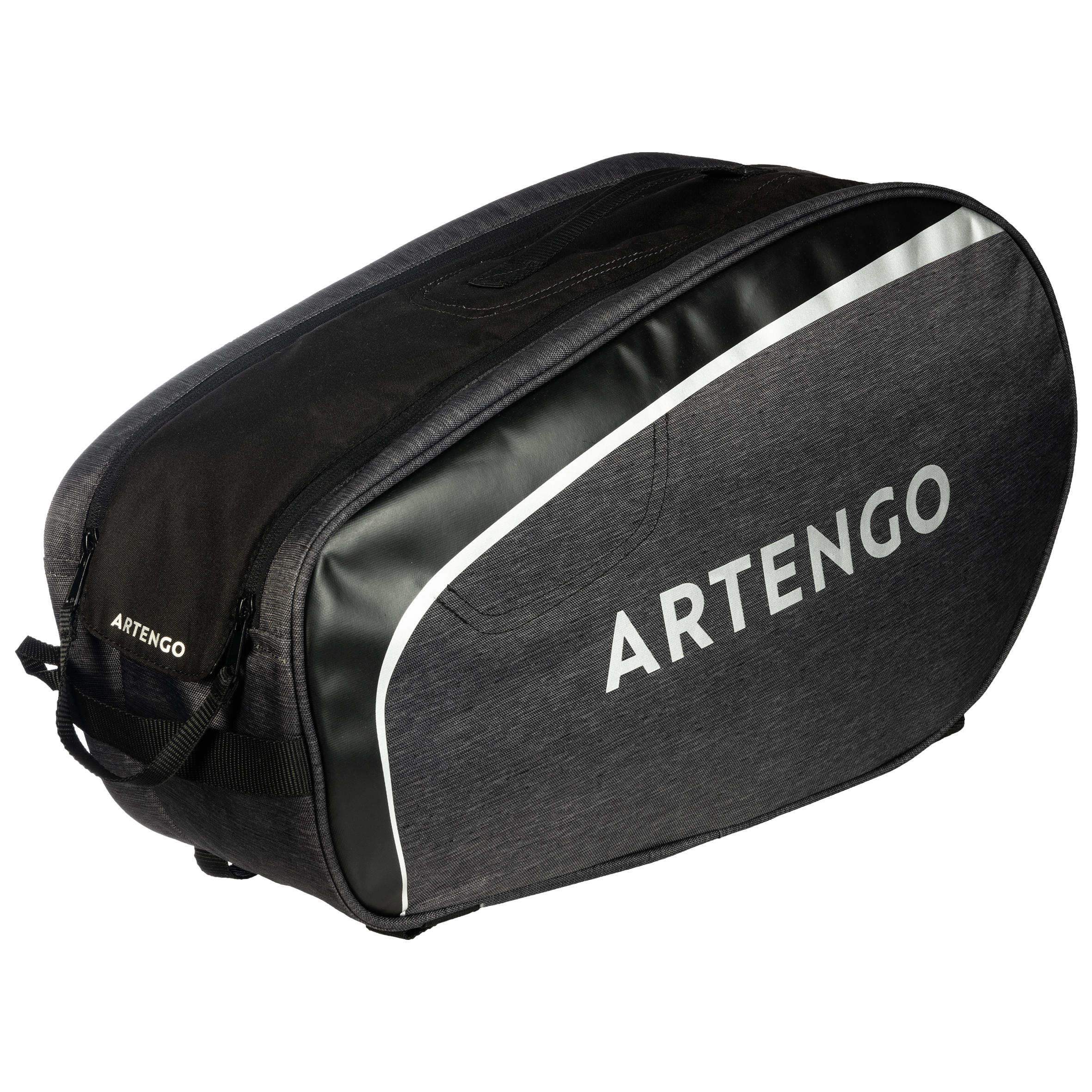 

Sports Bag 100 S - Grey/Orange -  By ARTENGO | Decathlon