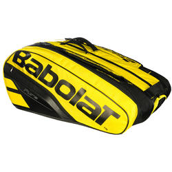 SAC TENNIS BABOLAT RH PURE AERO 12 RAQUETTES JAUNE NOIR