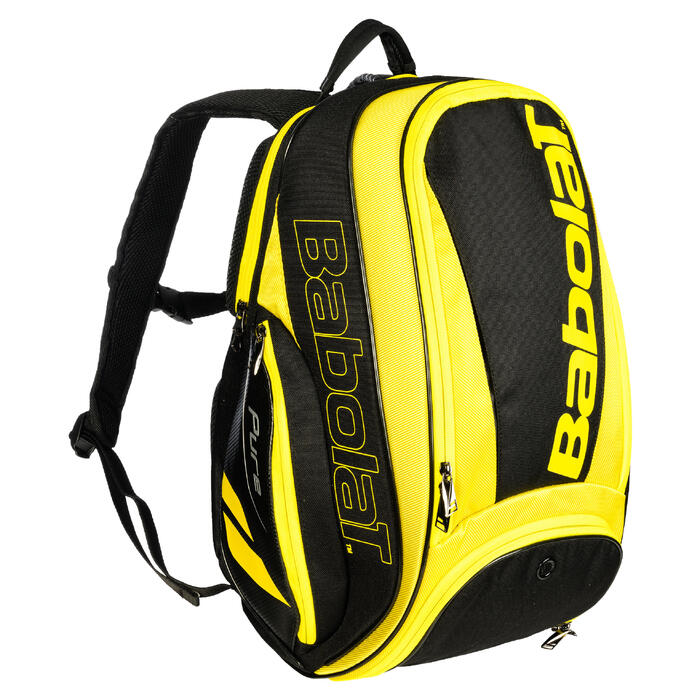 Babolat Tennis rugzak Babolat Aero geel zwart Decathlon.nl