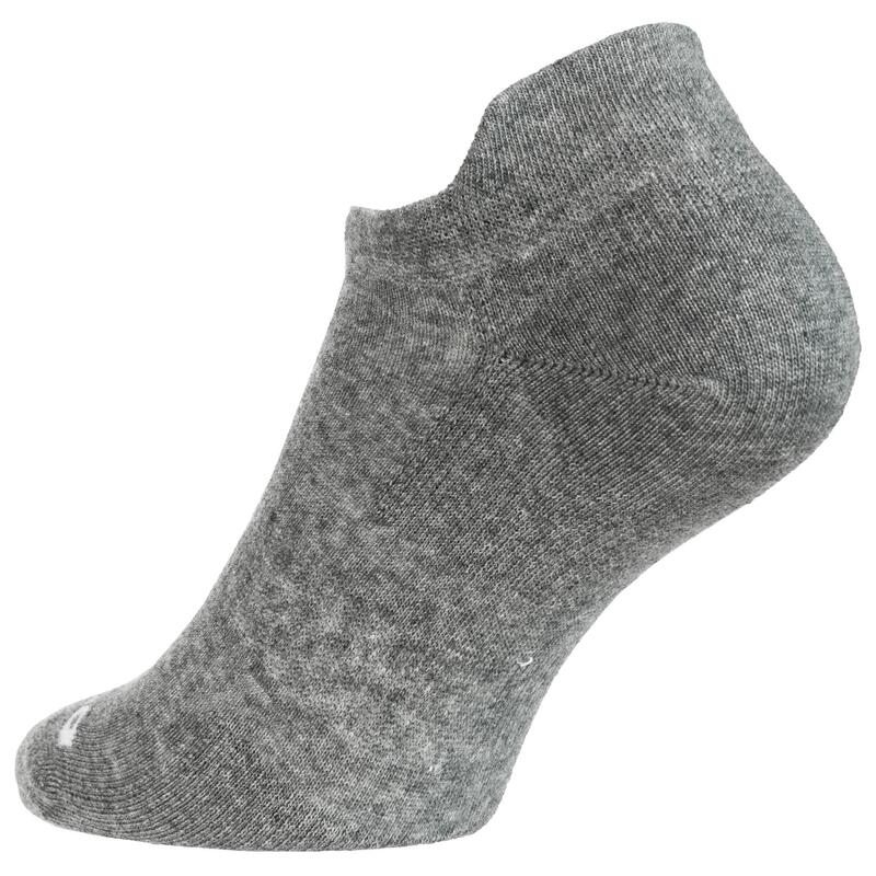 Low Tennis Socks RS 160 Tri-Pack - Grey