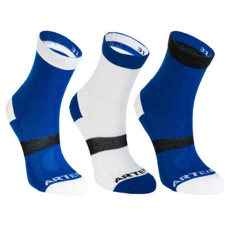 Dječje čarape RS 160 tri para plave/bijele