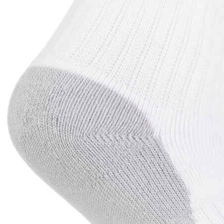 Kids' Mid Tennis Socks RS 500 Tri-Pack - White