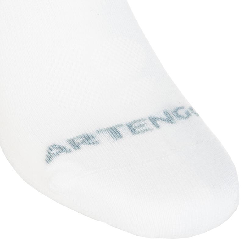 Low Tennis Socks RS 160 Tri-Pack - White