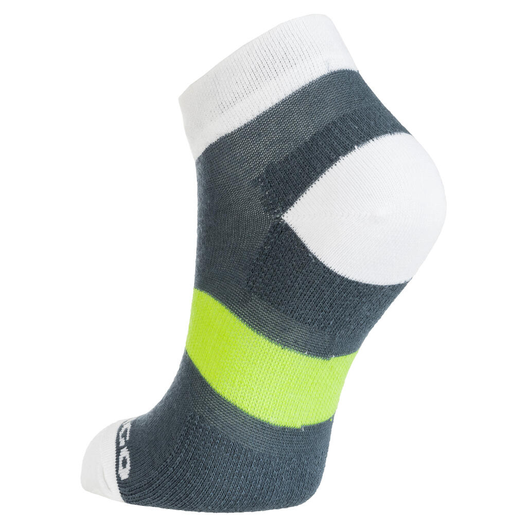 Tennissocken Kinder - RS 160 Mid 3er-Pack weiss