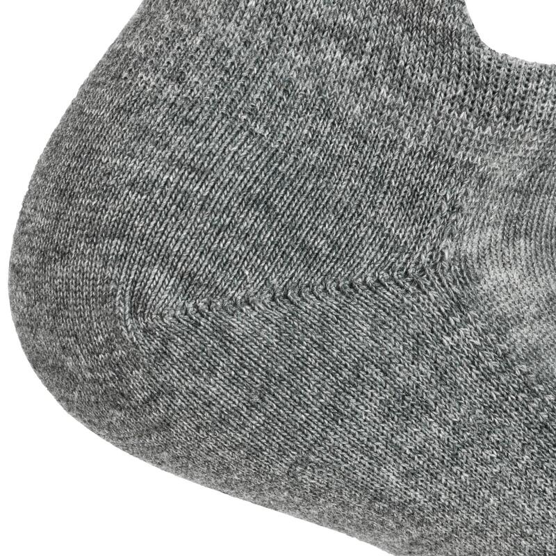 Low Tennis Socks RS 160 Tri-Pack - Grey