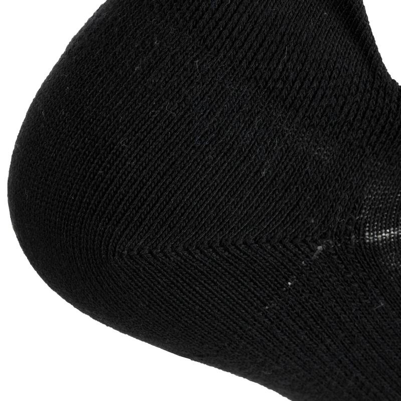Low Tennis Socks RS 160 Tri-Pack - Black