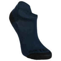 Kids' Low Tennis Socks Tri-Pack RS 160 - Navy