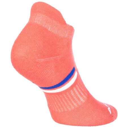 RS 500 Low Sports Socks Tri-Pack - Pink/Blue/White