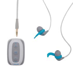 Lecteur MP3 étanche de natation SwimMusic 100 Blanc Bleu