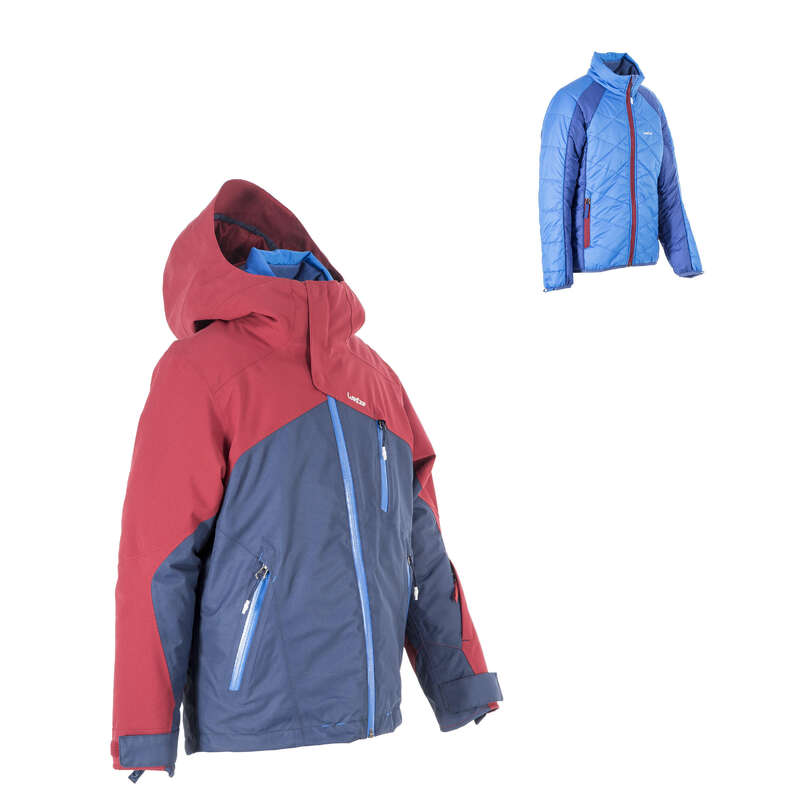 CHILDREN'S FREERIDE SKIIG CLOTHING Clothing - CH SKIING JKT AM 990 - BLUE WEDZE - Coats and Jackets