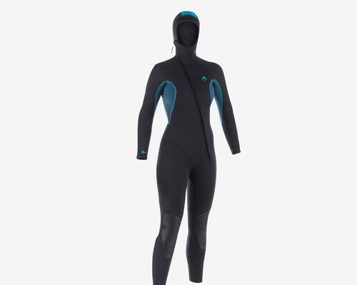 TRAJE BUCEO SUBEA SCD 100 MUJER NEOPRENO 7,5 MM AGUA FRÍA: manual, reparación