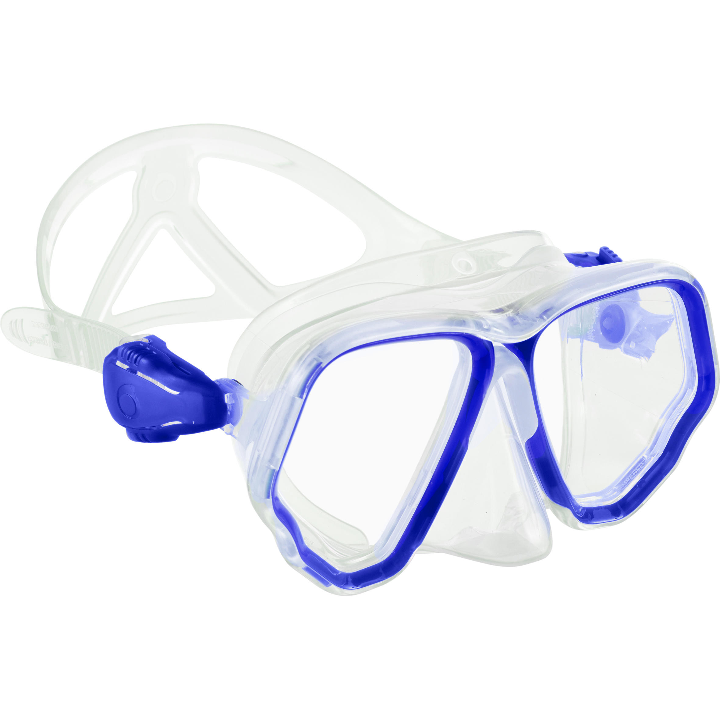 Mască scufundări SCD 500 Albastru decathlon.ro imagine 2022
