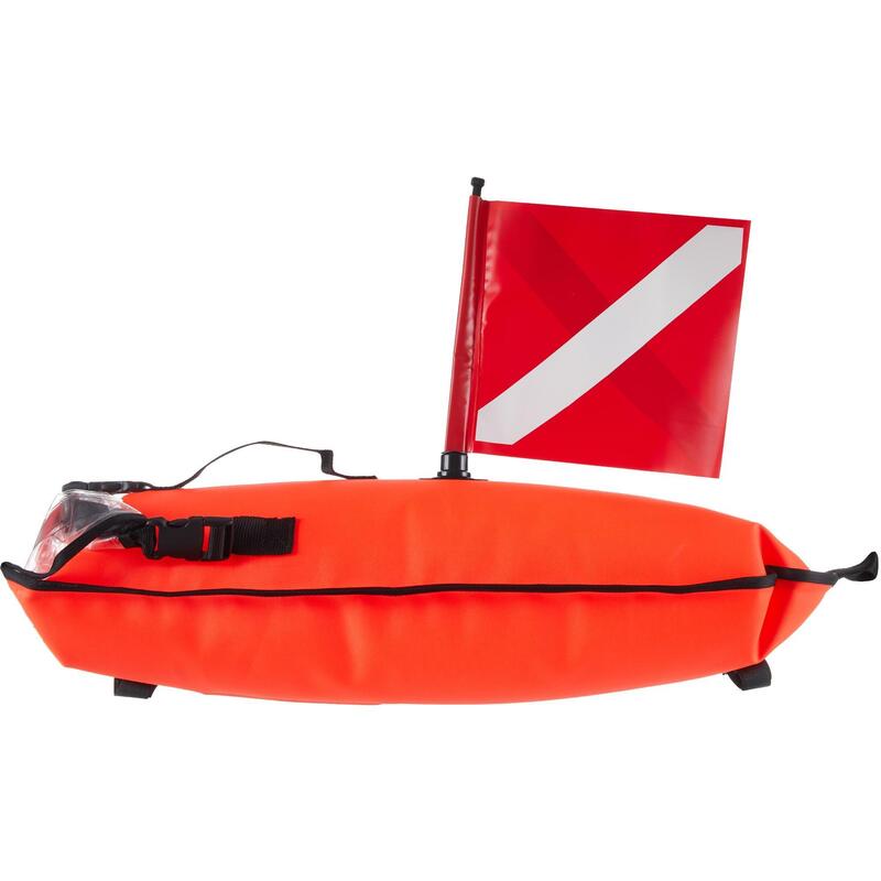 Bouée tube sac étanche de signalisation de chasse sous-marine SPF 500