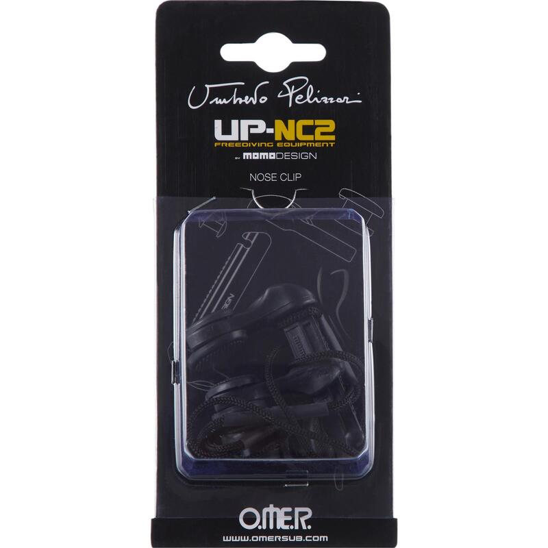 Pince nez réglable d'apnée freediving UP-NC2 noir