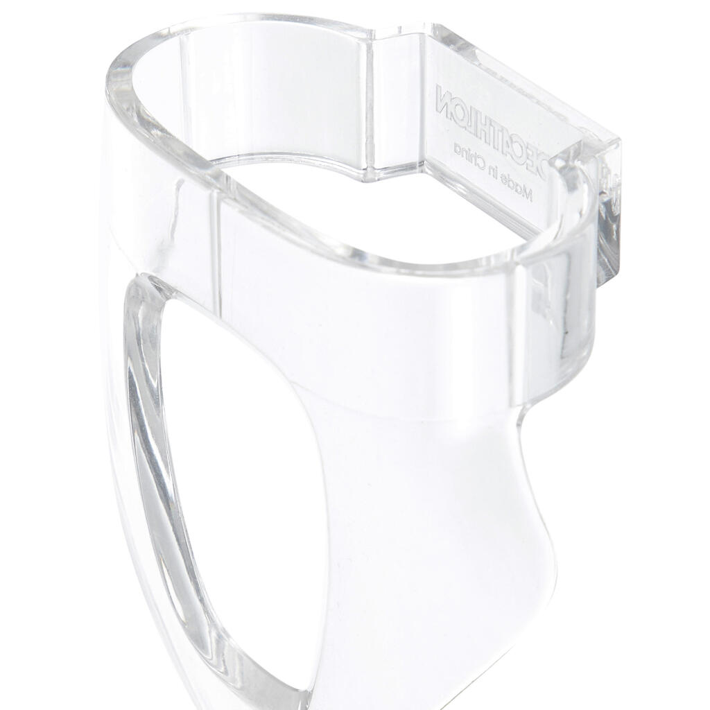 Camera mount for the first version of the  Easybreath  mask with nut.