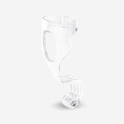 Camera Mount for the Easybreath Snorkelling Mask transparent with a nut.