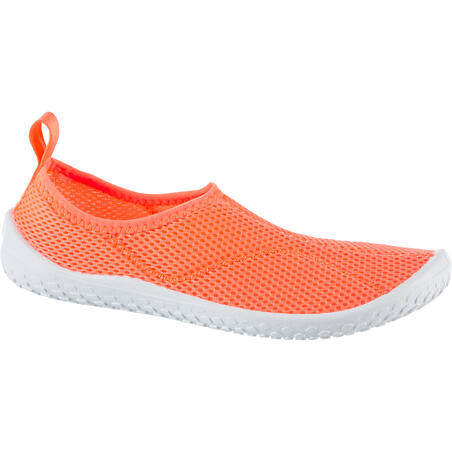 Zapatos acuáticos Aquashoes 100 niños rojo coral