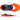 Snorkelling Fins 100 Adjustable - Grey Orange