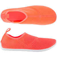 Adult Water Shoes - Aquashoes 100 Coral