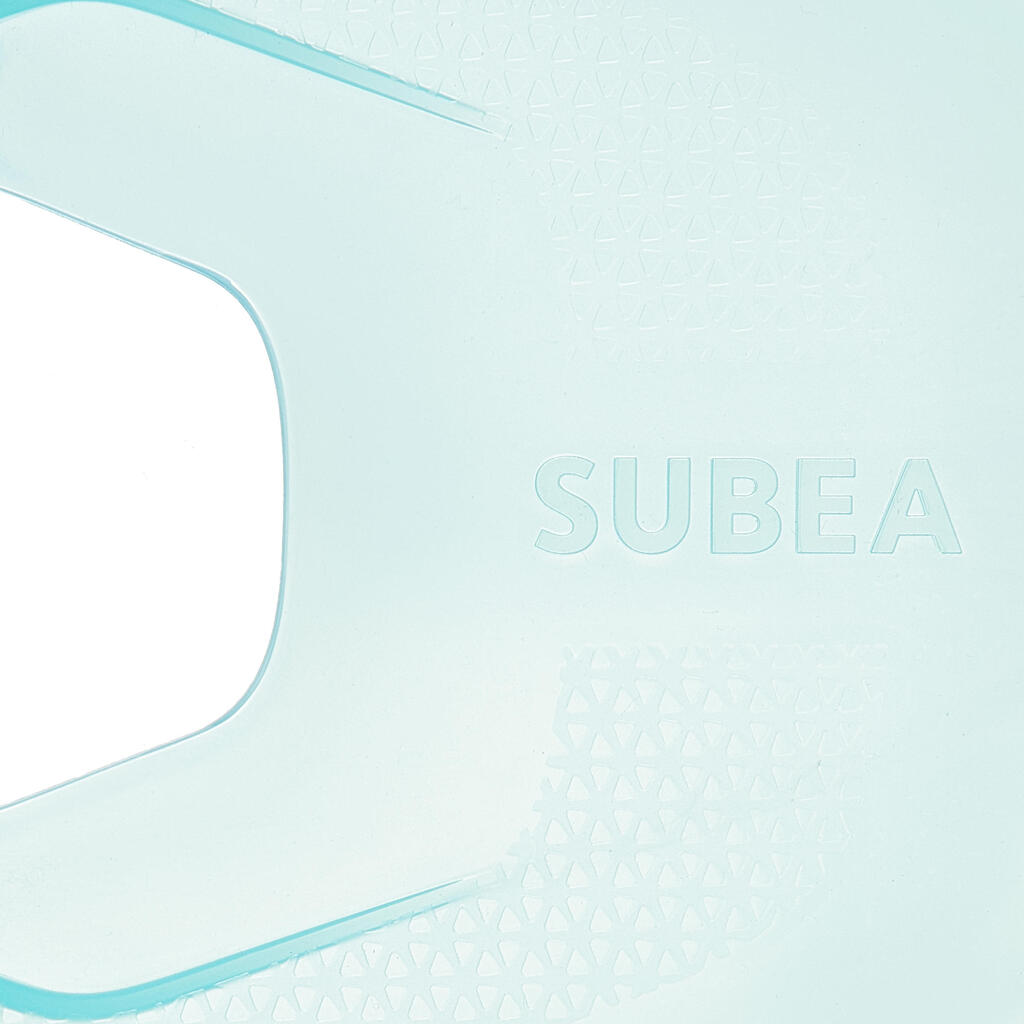 Tirkizna dečja podesiva peraja za snorkeling SUBEA SNK 100
