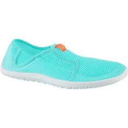 Escarpines Cangrejeras Zapatillas Acuáticas Aquashoes Snorkel Subea 120 Turquesa