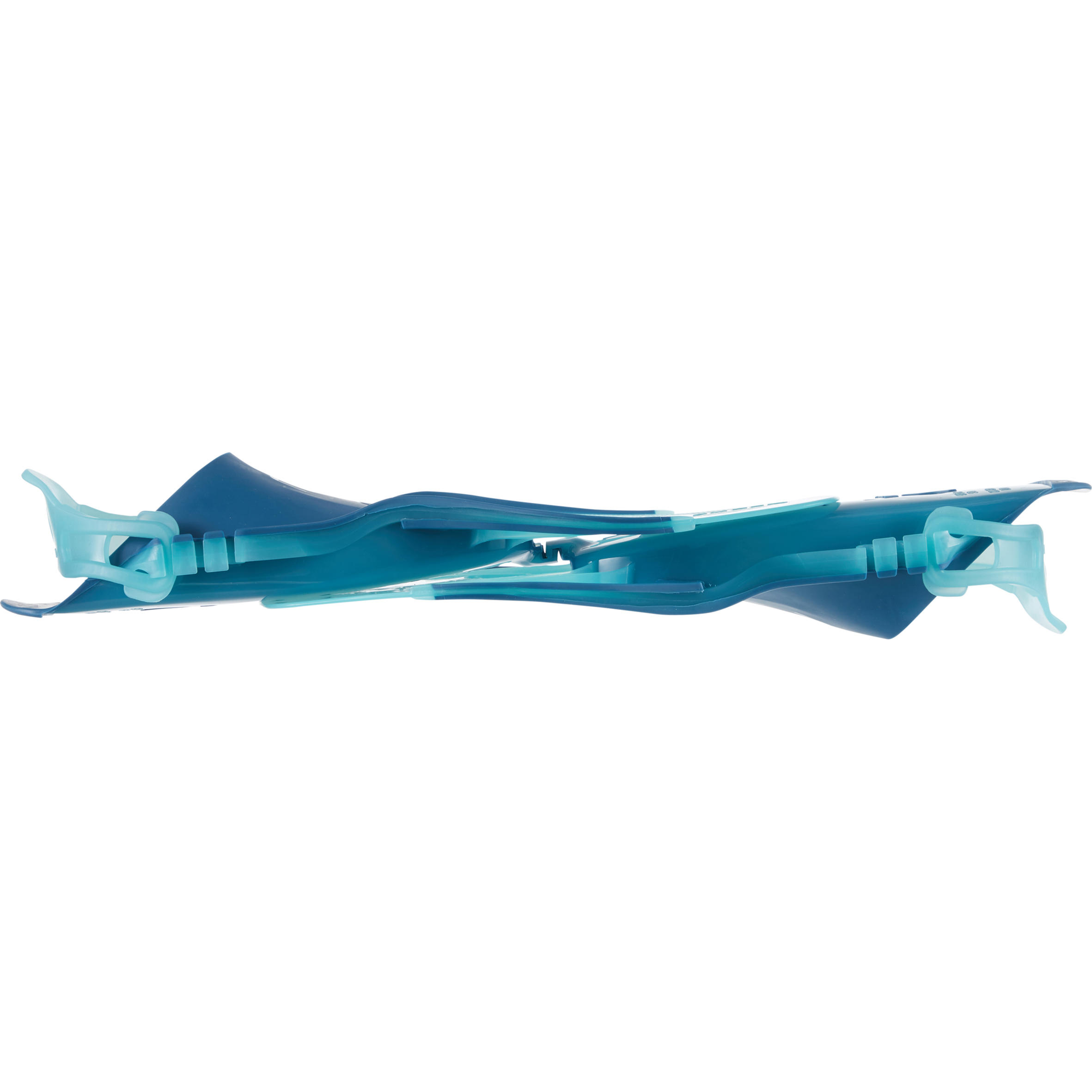 Kids' Adjustable Diving Fins - OH 100 Turquoise 5/10