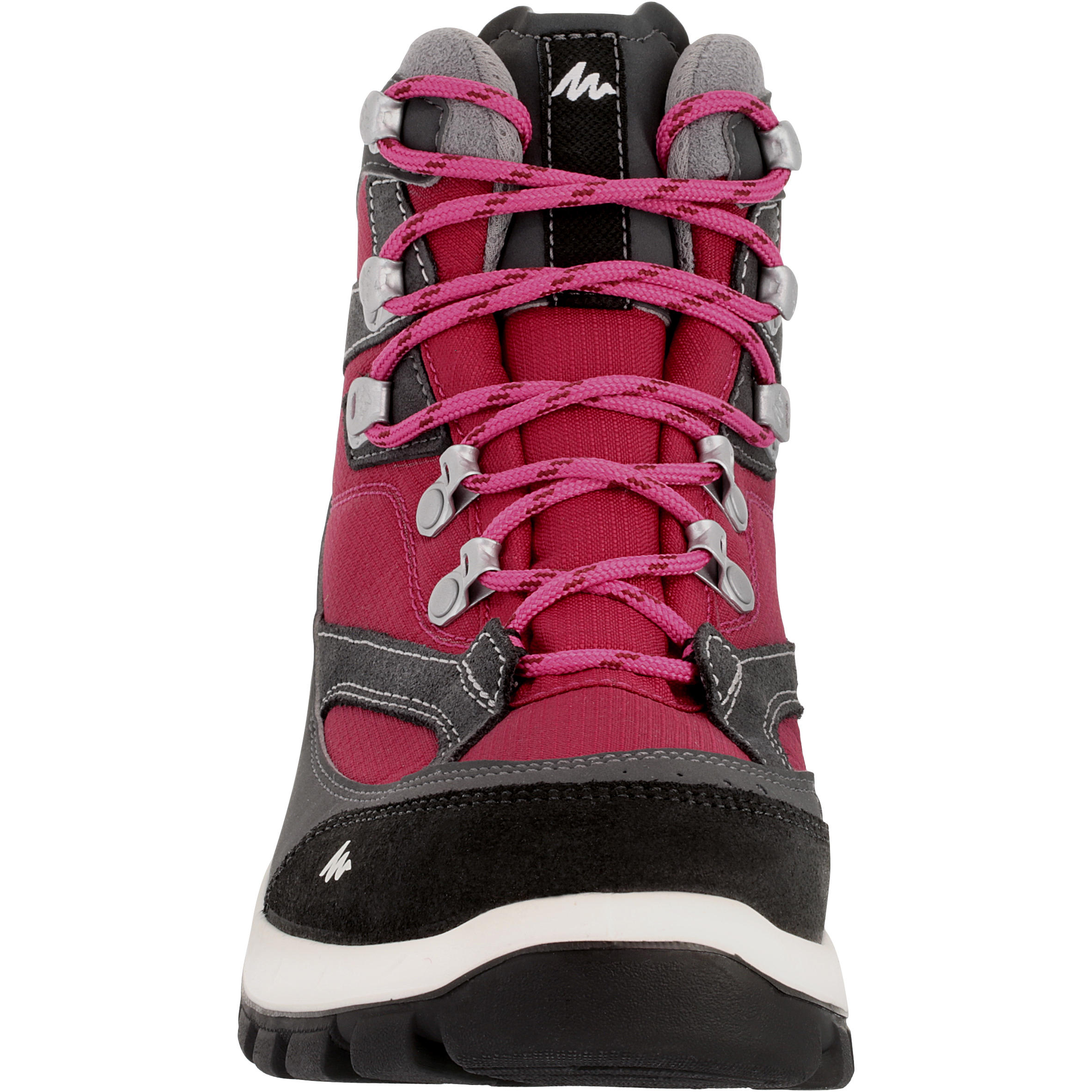 Forclaz 100 High Women’s Waterproof Hiking Trousers - Pink 4/16