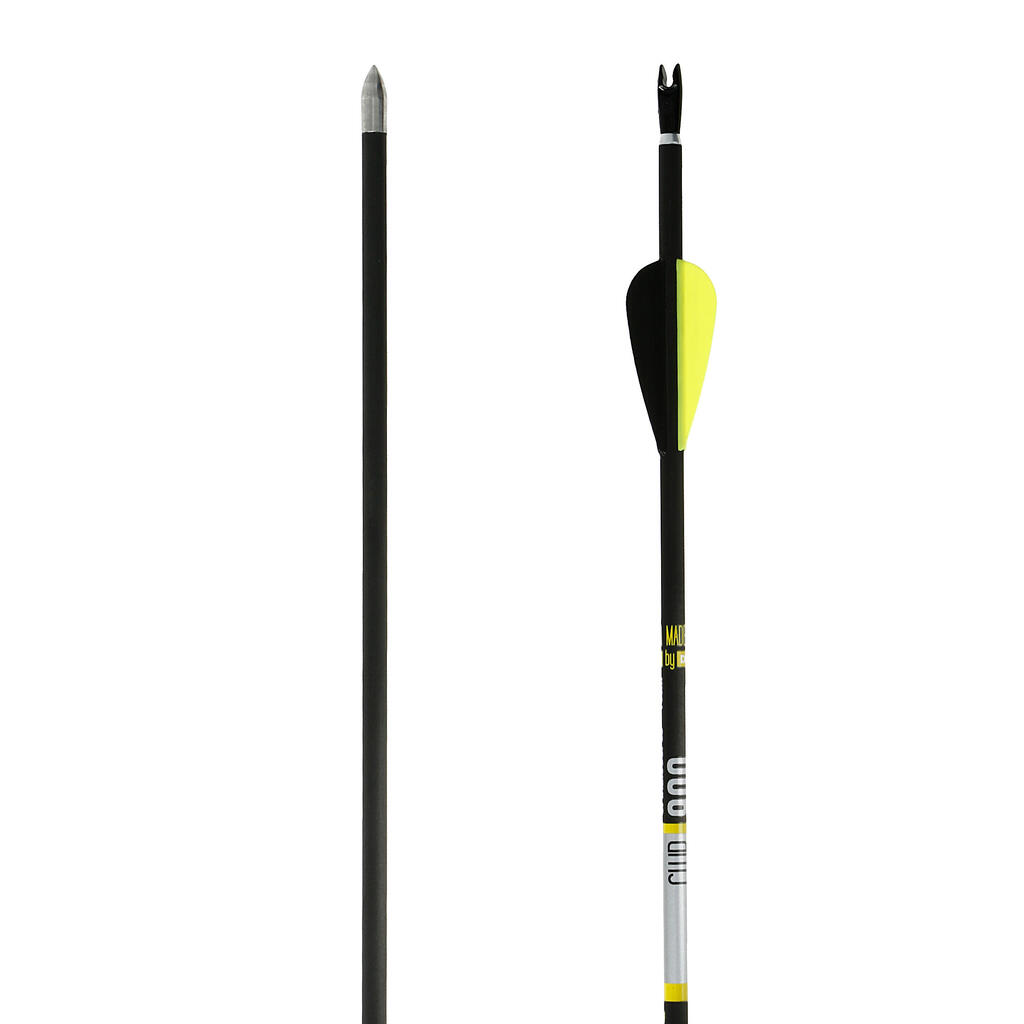 Carbon Archery Arrows for Recurve Bow Tri-Pack Club 900