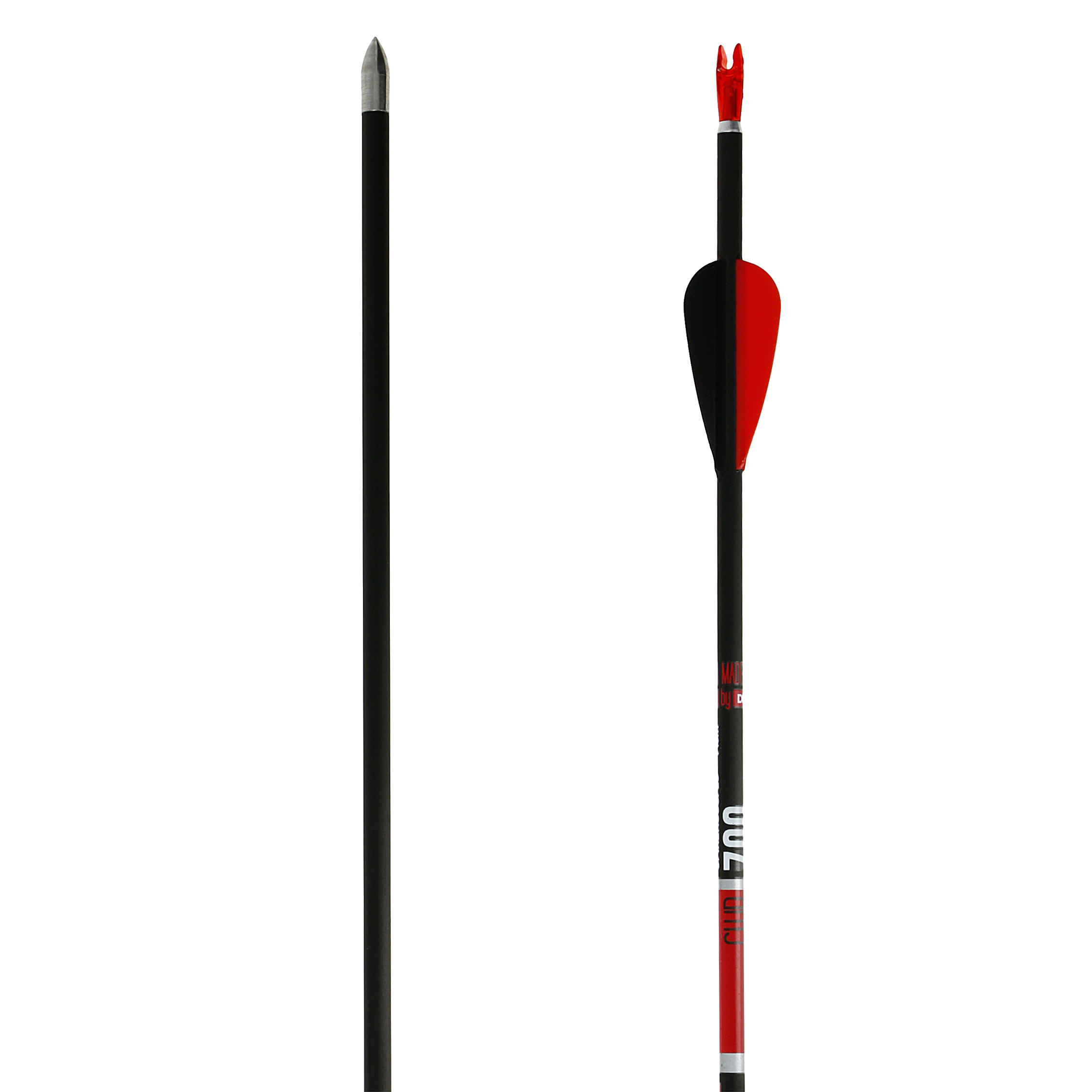 CARBON PIJLEN VOOR BOOGSCHIETEN CLUB 700 X3 VOOR RECURVEBOOG 8/14